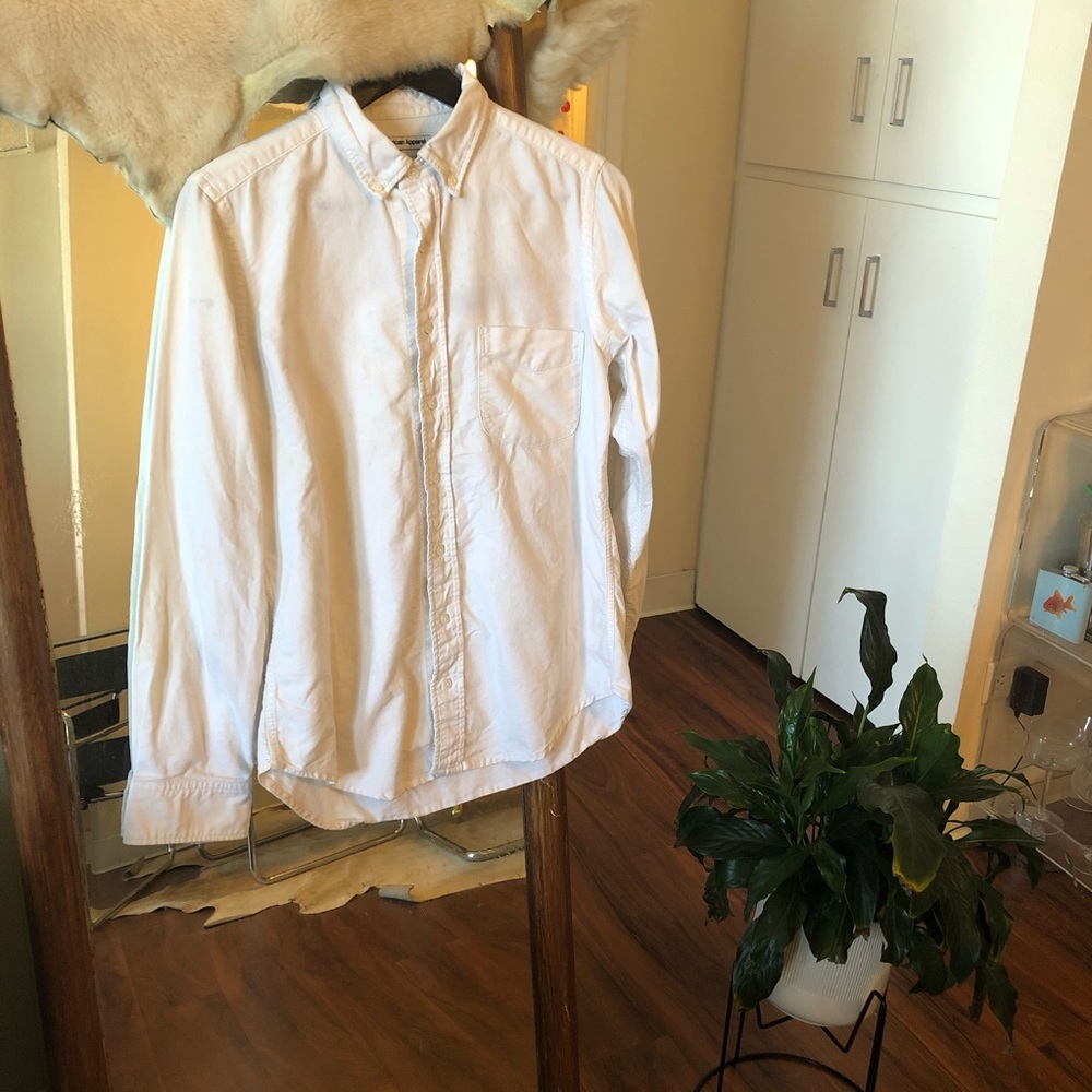 American Apparel Oxford long sleeve button up